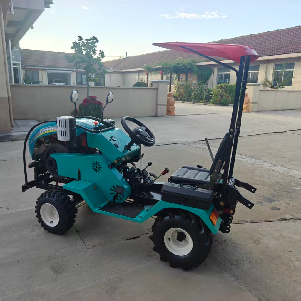 15马力水冷两驱紧凑型拖拉机 — 持续冷静，作业更久